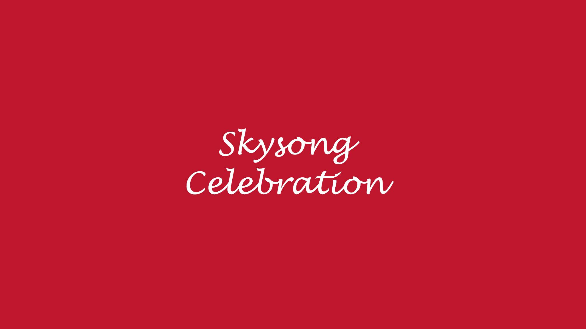 Skysong Celebration